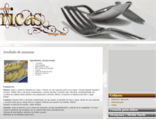 Tablet Screenshot of cosasricasyalgomas.com